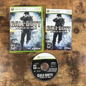 Call of Duty World at War (Microsoft Xbox 360, 2008) [CIB] COMPLETE & TESTED